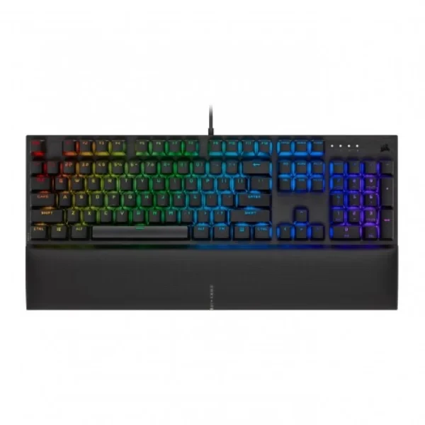 Corsair K60 RGB Pro Mechanical Gaming Keyboard - CHERRY Mechanical Keyswitches - Durable AluminumFrame - Customizable Per-Key RGB Backlighting, Black